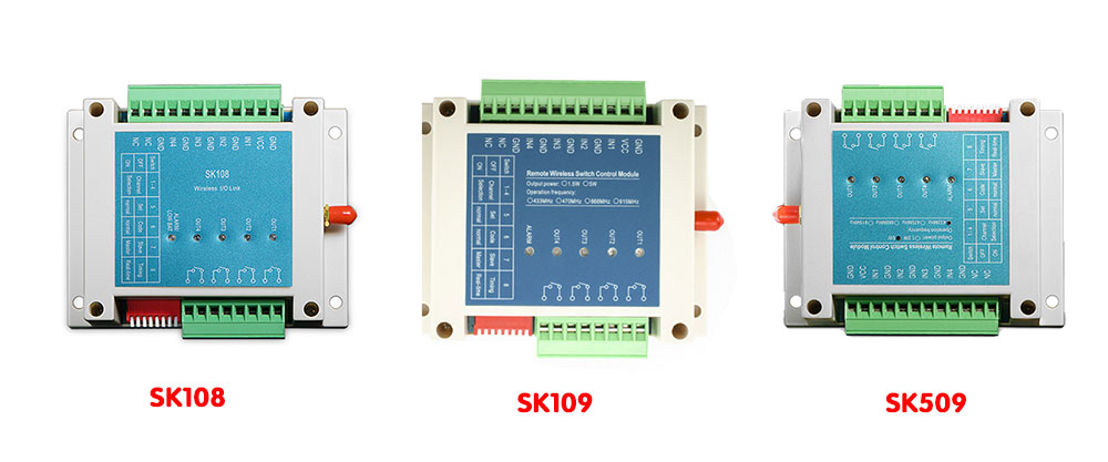 無線開關(guān)量模塊SK108、SK109、SK509
